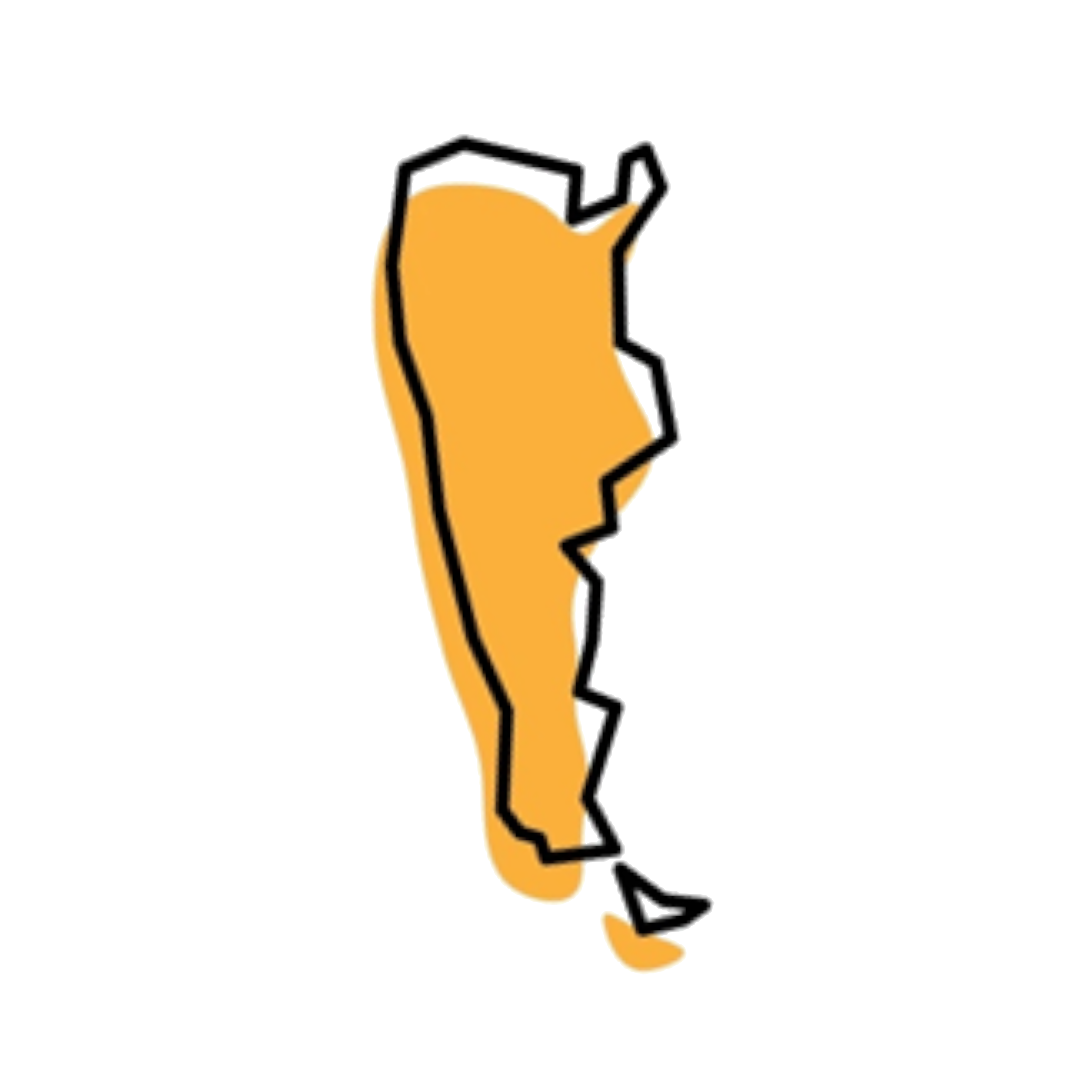 Samaritans Feet Argentina - Mapa Argentina